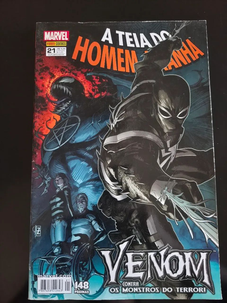 Hq A Teia Do Homem-Aranha Nº 21 - Panini (2013) Especial Venom