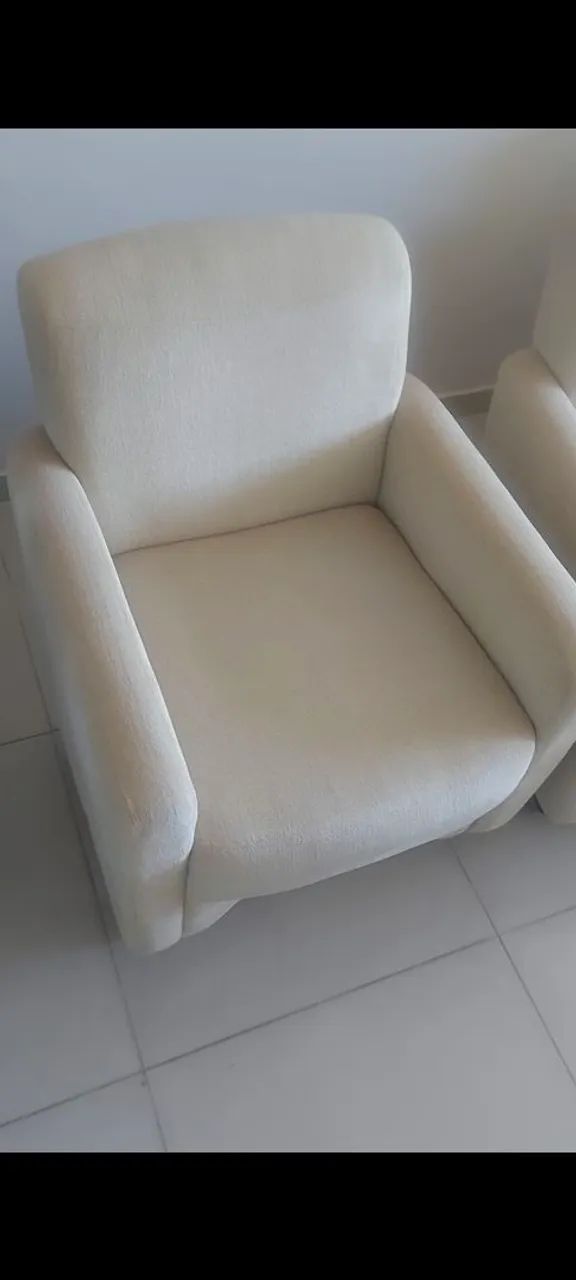 Poltrona em linho - Foto 5