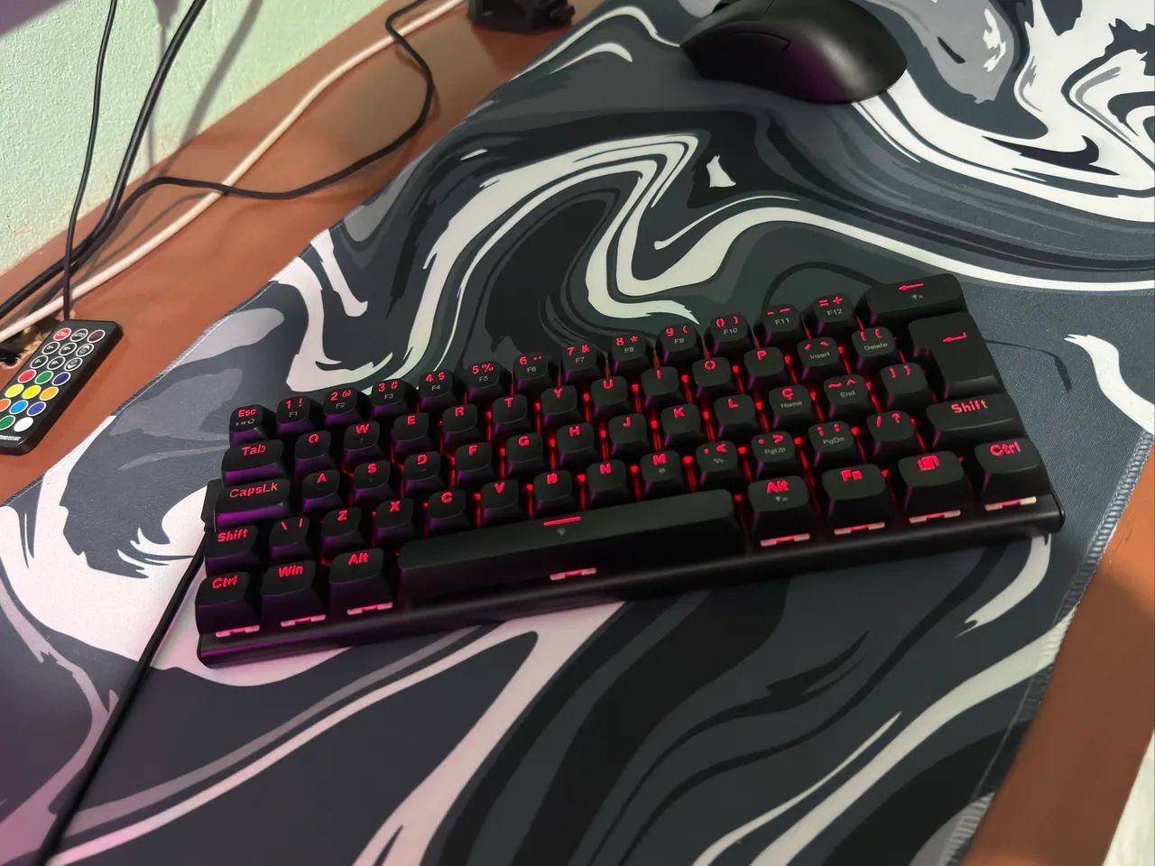 Teclado Magnético - Redragon Fidd - Foto 3