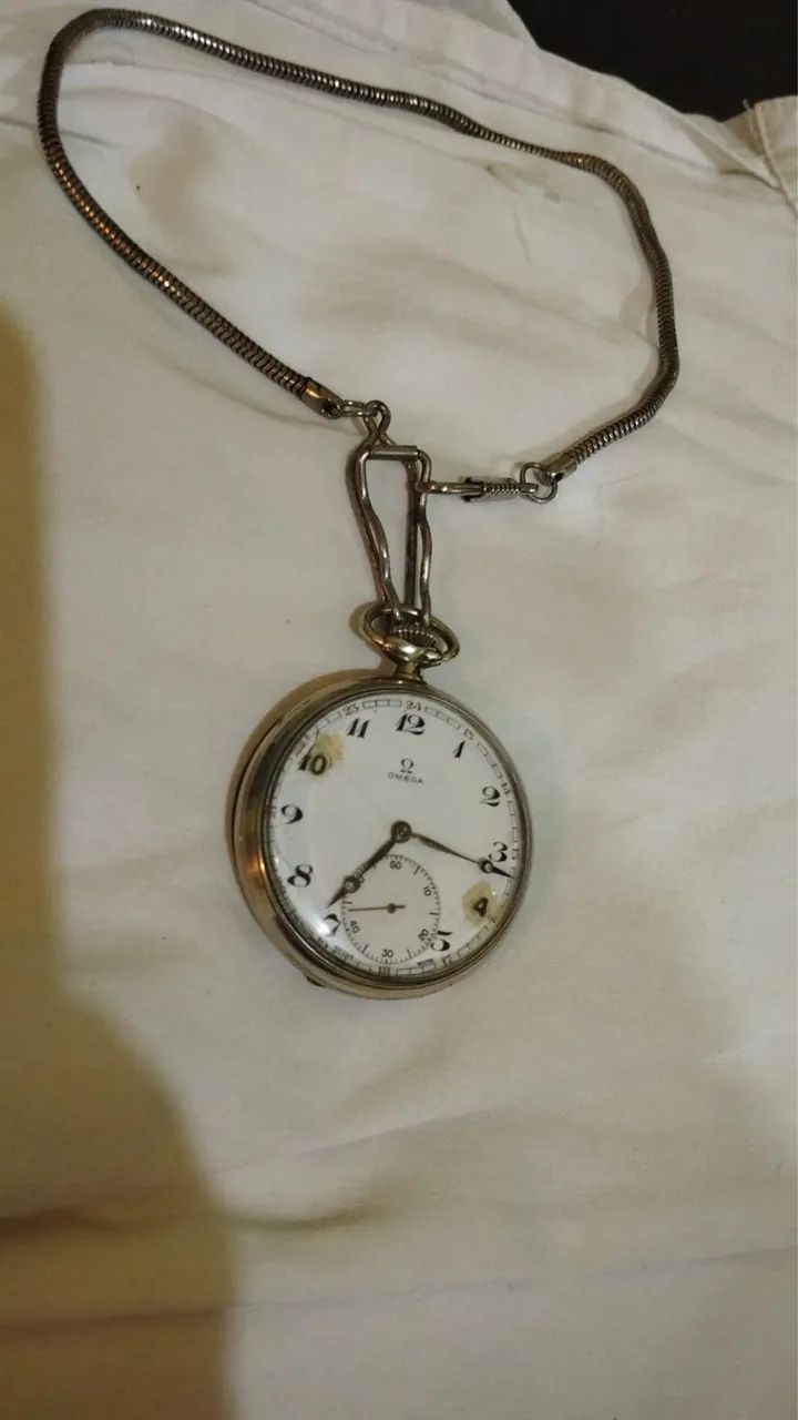Omega de bolso 1928 - Foto 2