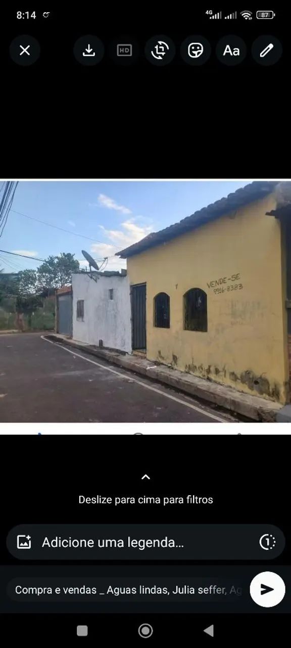 Casa em águas lindas