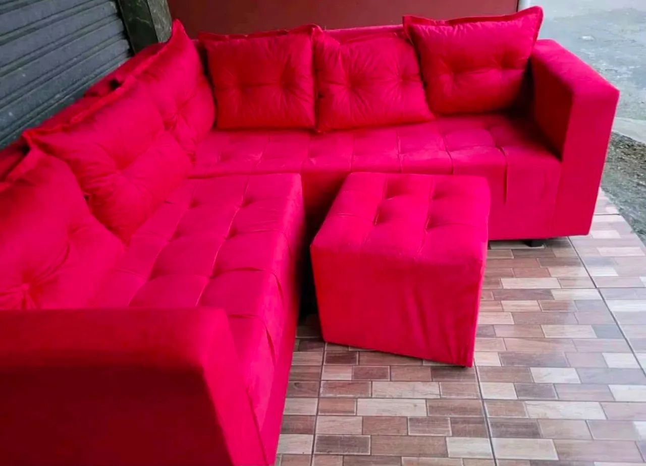 LINDOS SOFÁ DE CANTO COM PUXANTES  - Foto 3