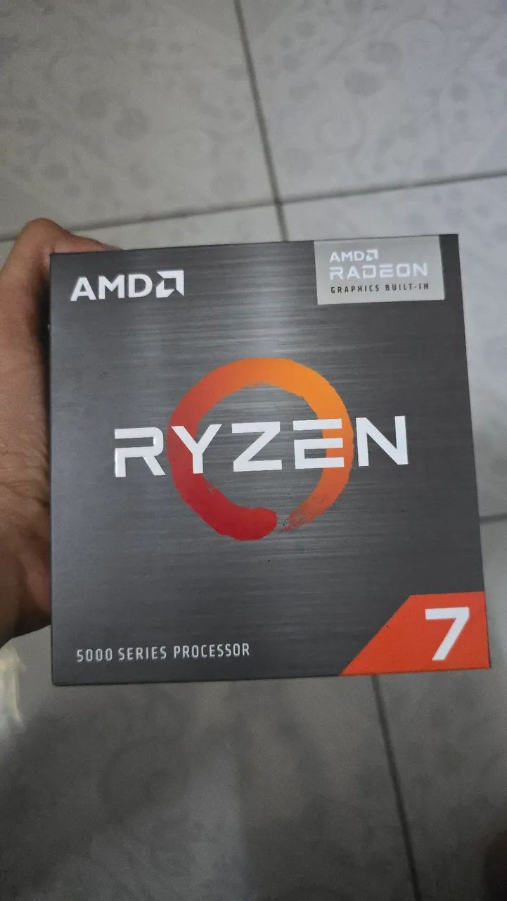 R7 5700G com M.2 Kingston 256GB