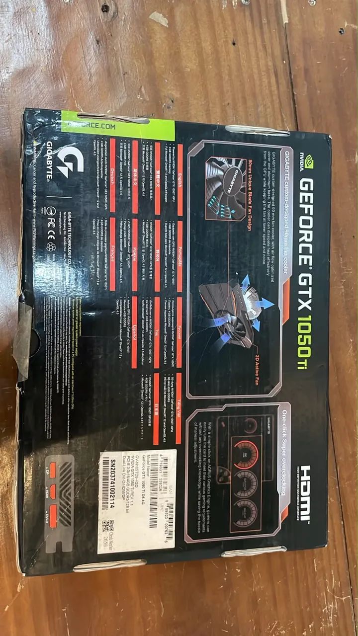 Placa Video Nvidia Gigabyte GeForce GTX 1050 - Foto 2