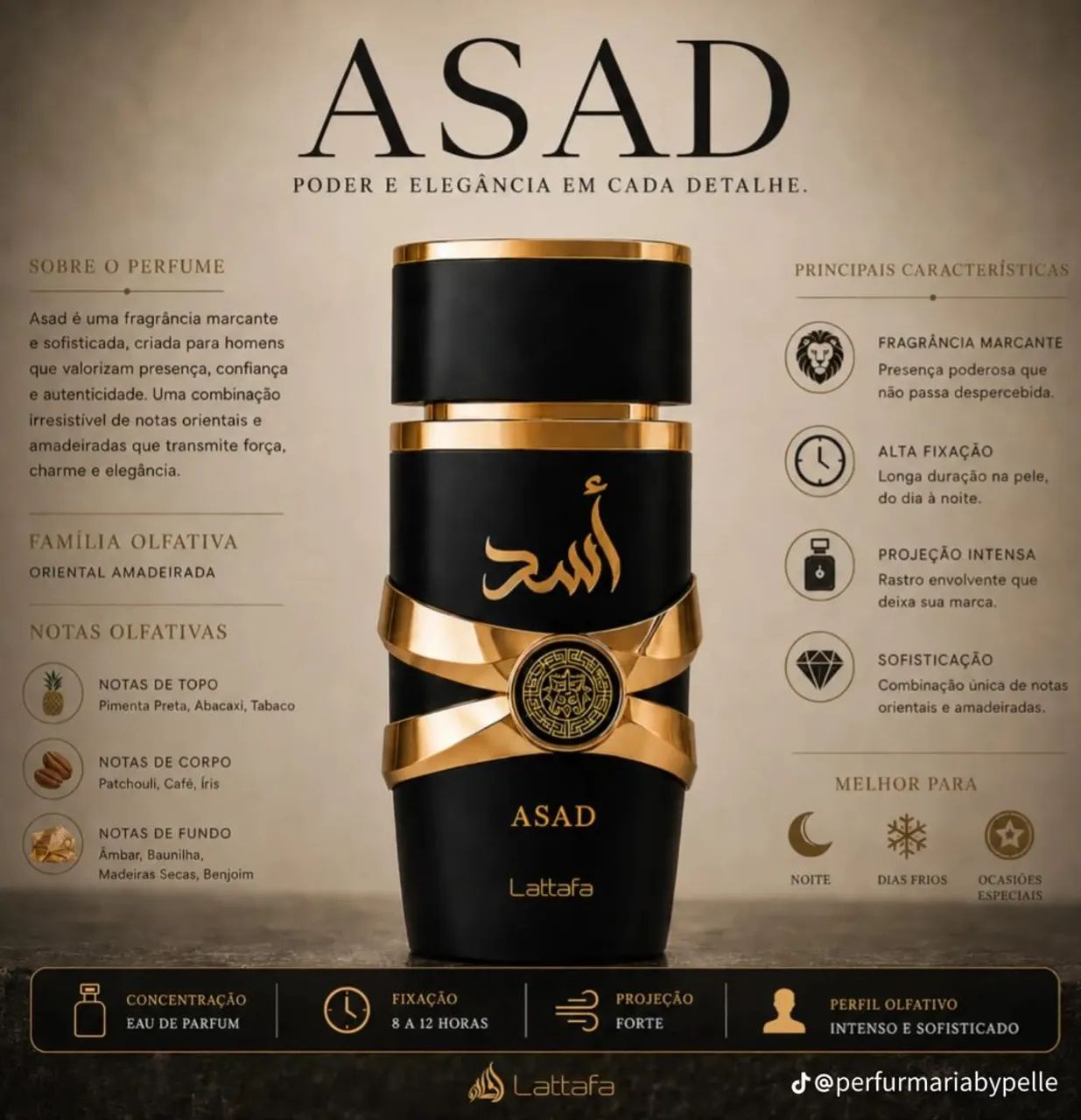 Perfume Arabe Masculino 100ml - Foto 2