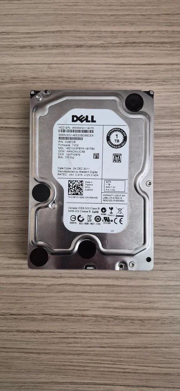 Hd 1 terá dell