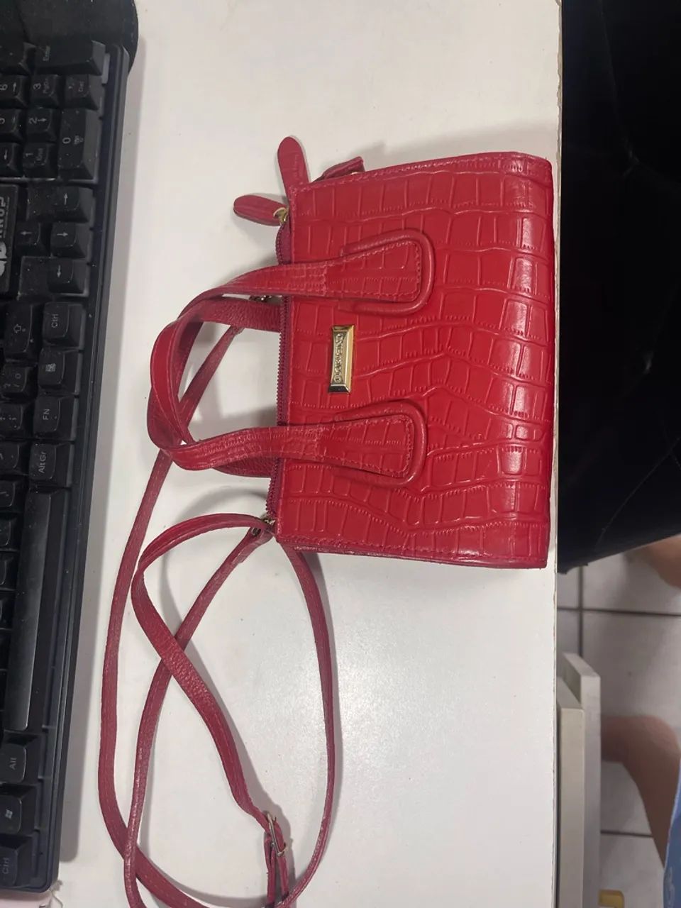 Bolsa couro fino - Foto 2