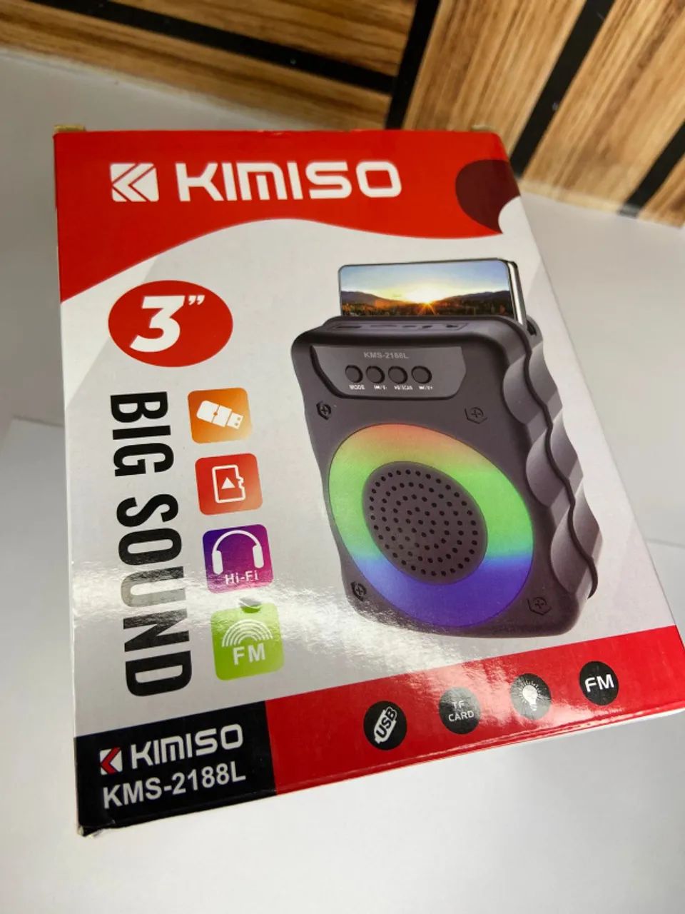 MINI CAIXA DE SOM KIMISO KMS-1188L 2188 an2
