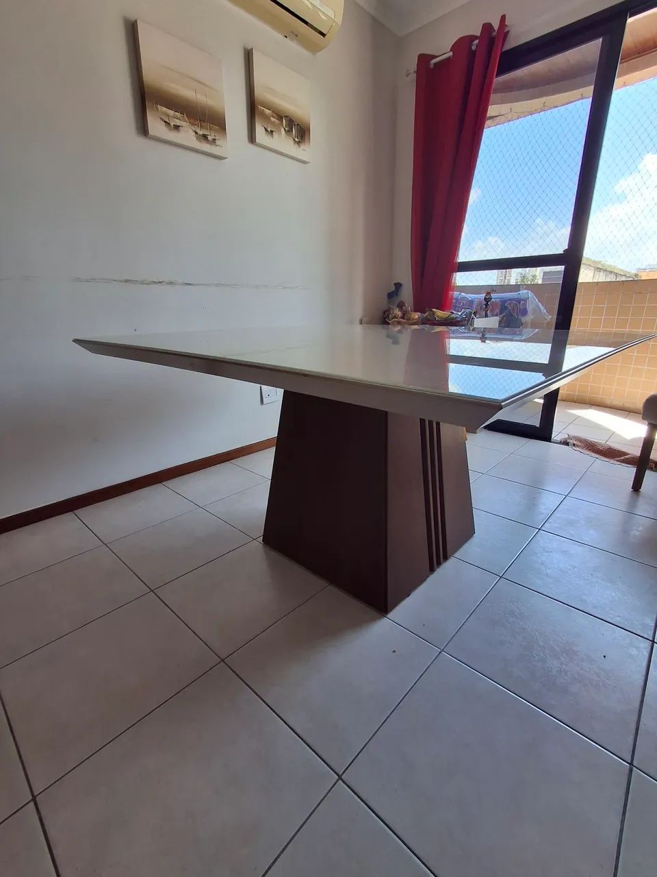 Mesa tampo de vidro - Foto 3