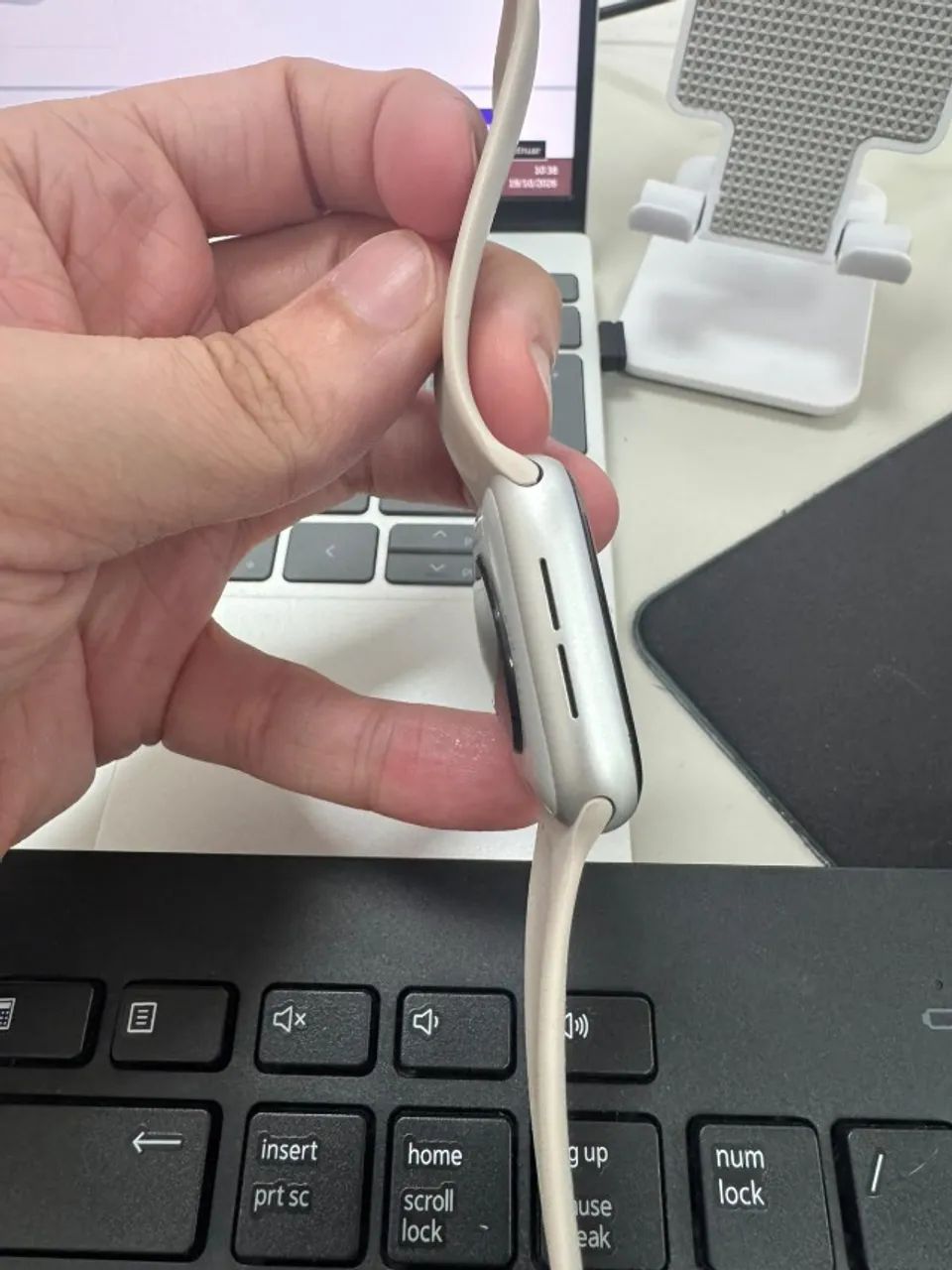 Apple Watch Se Gps Caixa Prateada De Alumínio 40 Mm - Foto 3