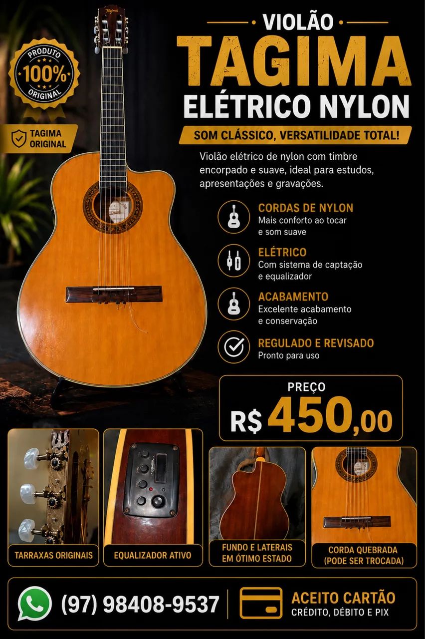 Violão elétrico 
