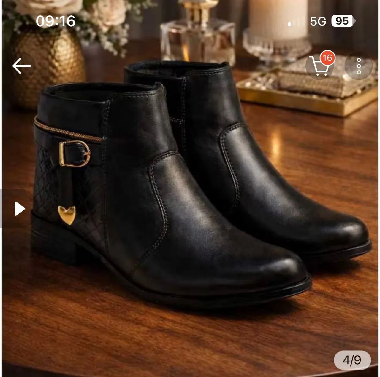Bota feminina 