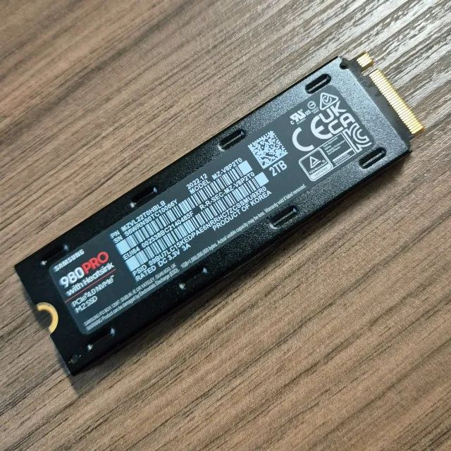 02 TB SSD NVMe (Samsung, 980 PRO) c/ Garantia - Avalio trocas !!! - Foto 2