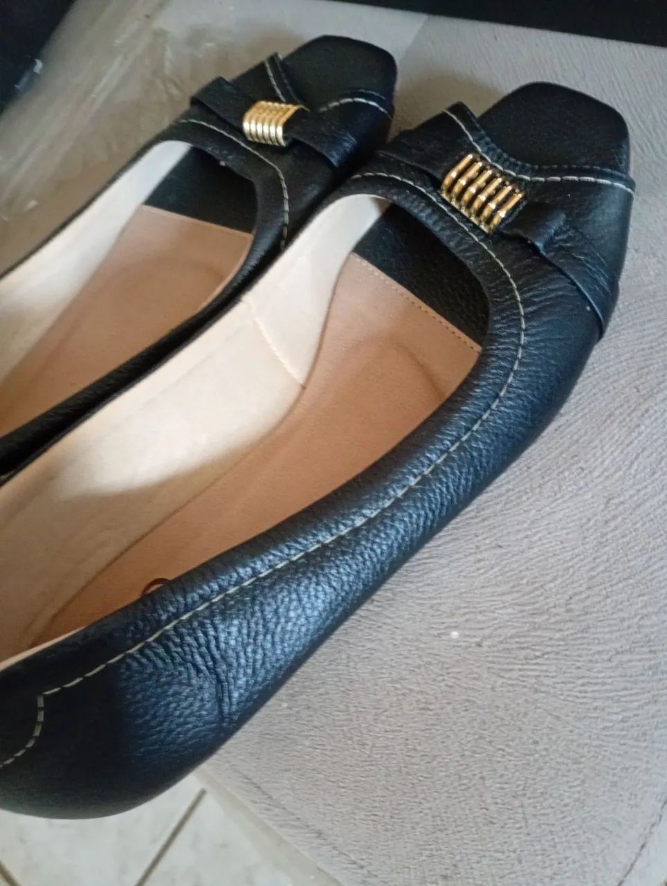 Lindos sapatos da couro &cia - Foto 3