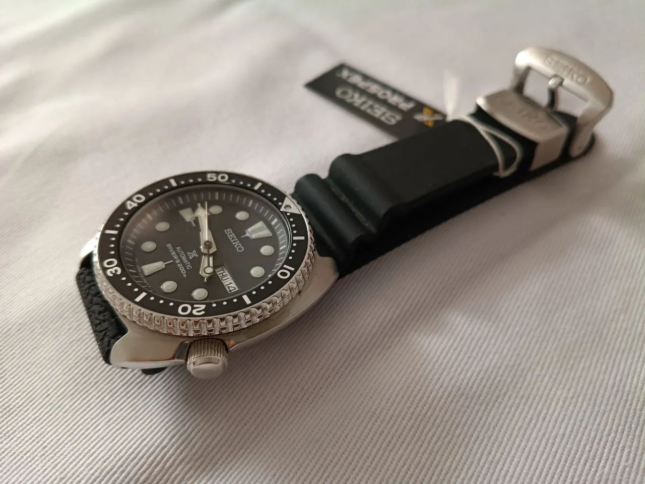 RELOGIO SEIKO TURTLE DIVER - Foto 5