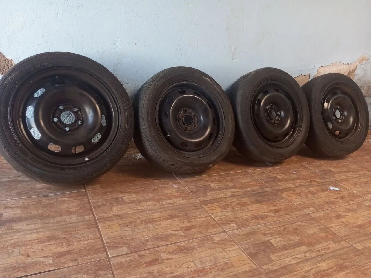 Roda aro 15 de ferro  - Foto 4