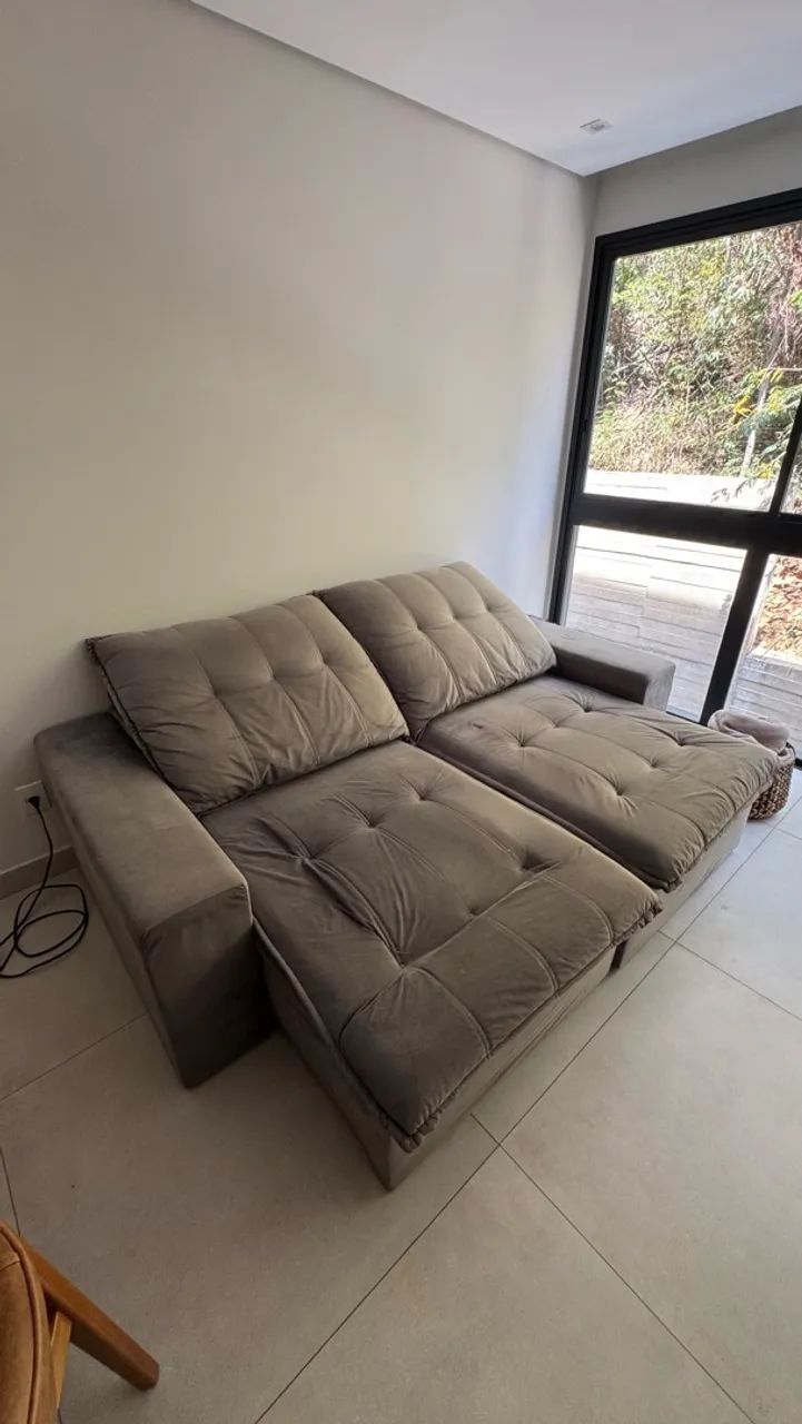Vendo Sofá Retrátil e Reclinável  - Foto 3