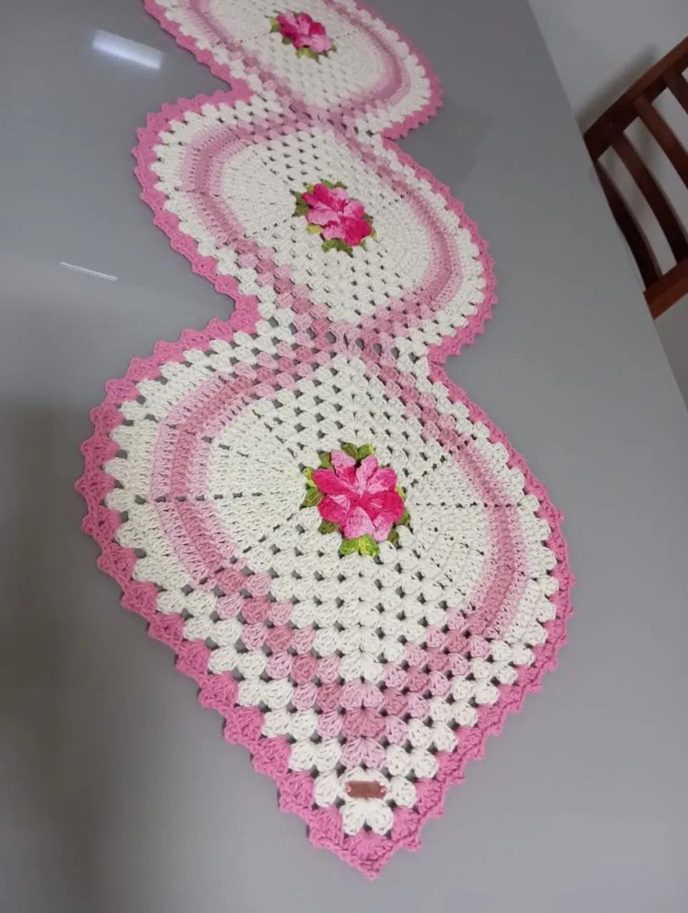 Trilho de crochê  - Foto 3
