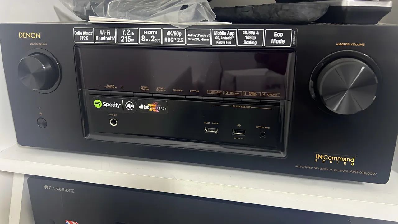 Receiver Denon AVR -X3200W - Foto 2