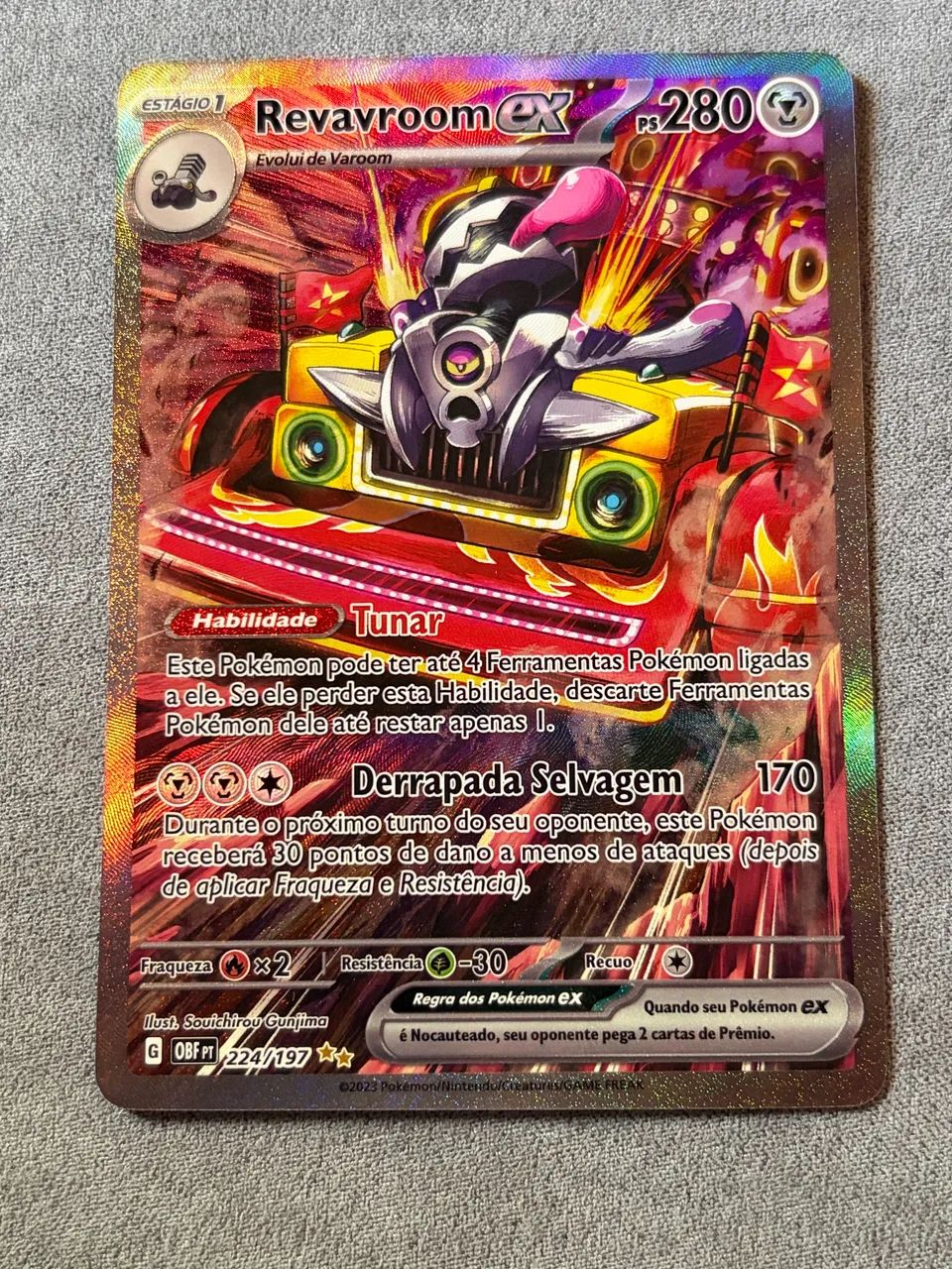 Carta Pokémon a Revavroom - 224/197 NM