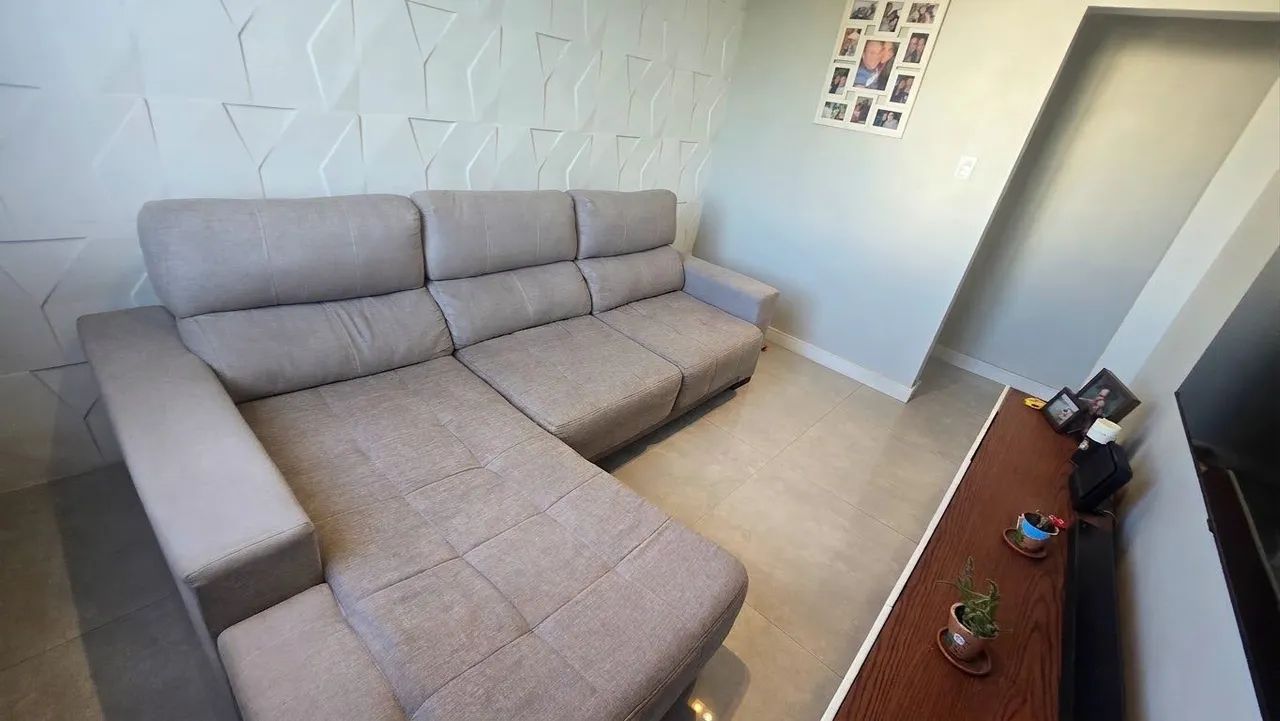 Vendo sofa retrátil 3 lugares - Foto 3
