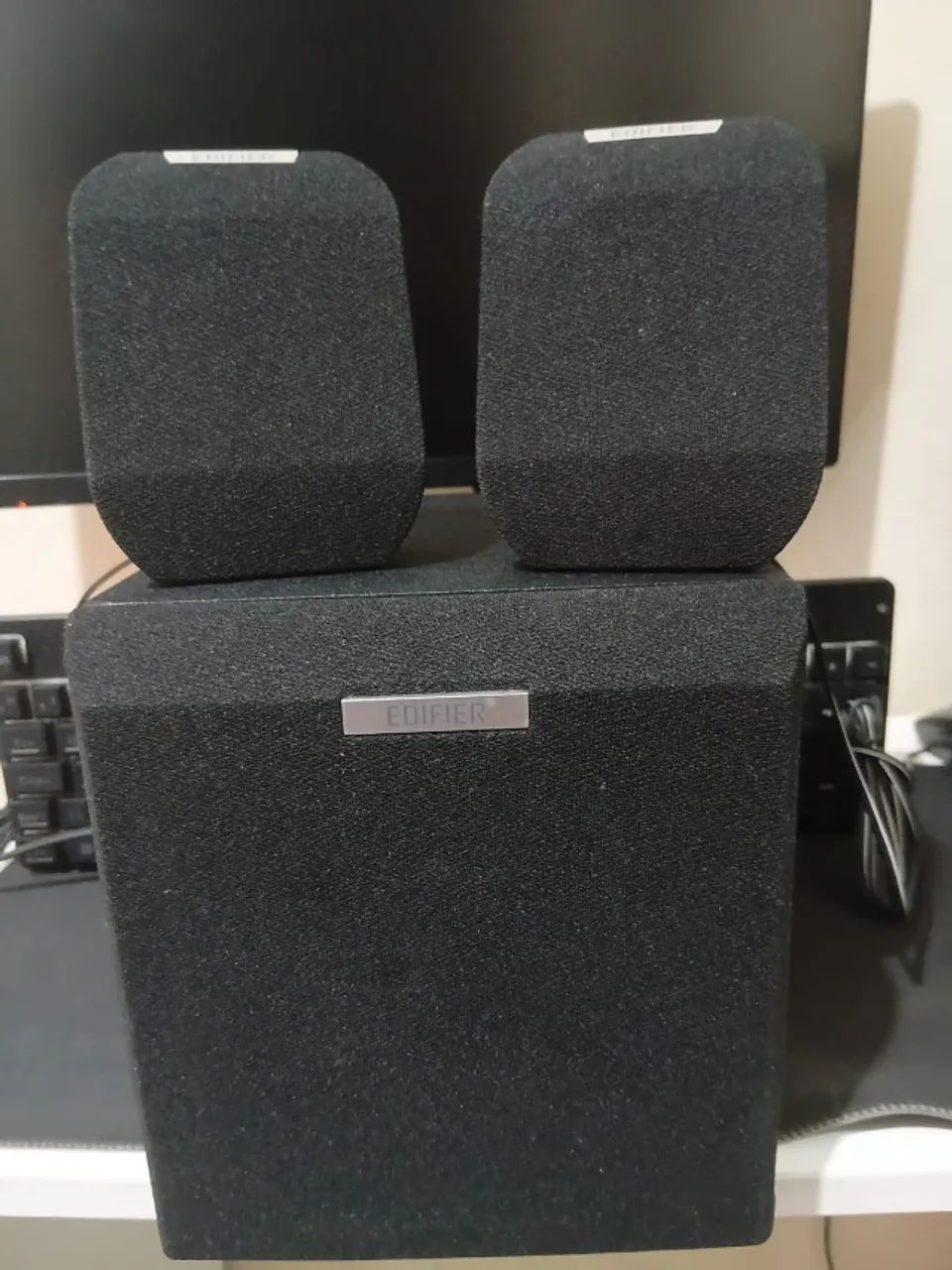 Caixa De Som 2.1 Edifier Pc X100b Bivolt 15w Rms - Foto 4