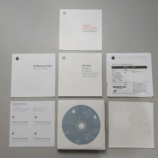Computador Apple Mac Mini 2006 Com Caixa Manuais Cds. - Foto 3