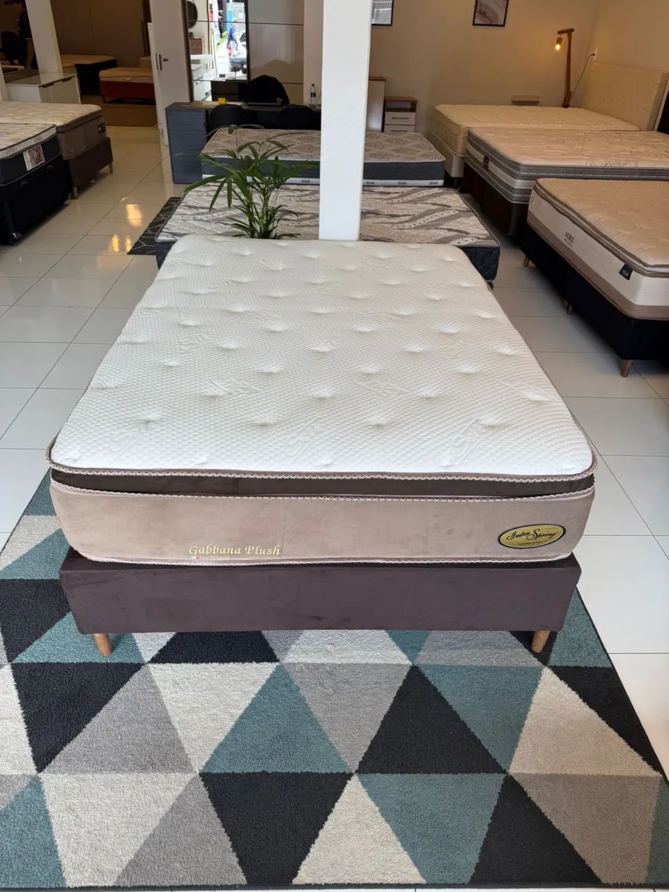Colchão de Casal GABBANA COM BASE - Entrego! - Foto 2