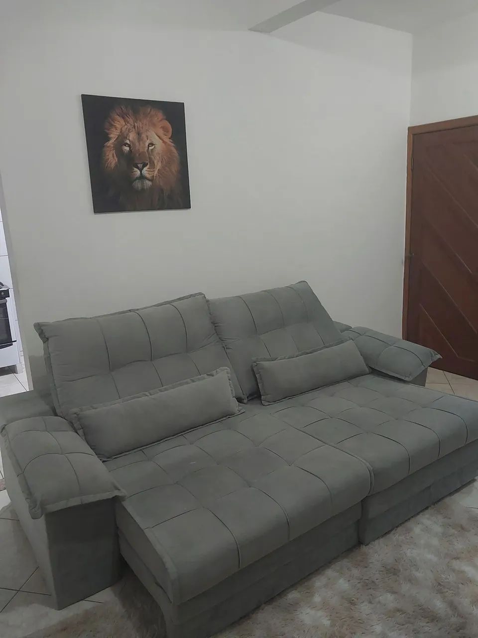 Sof á retrátil e reclinável - Foto 2