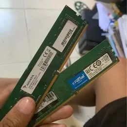 memoria ram ddr4 8gb - 2x4 - para troca!