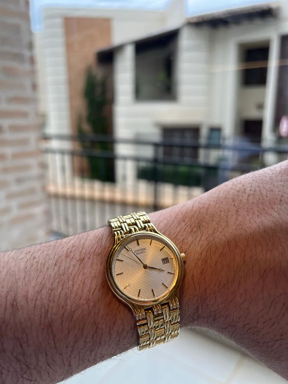 Relógio Citizen bracelete em plaque de ouro (ORIGINAL) - Foto 2