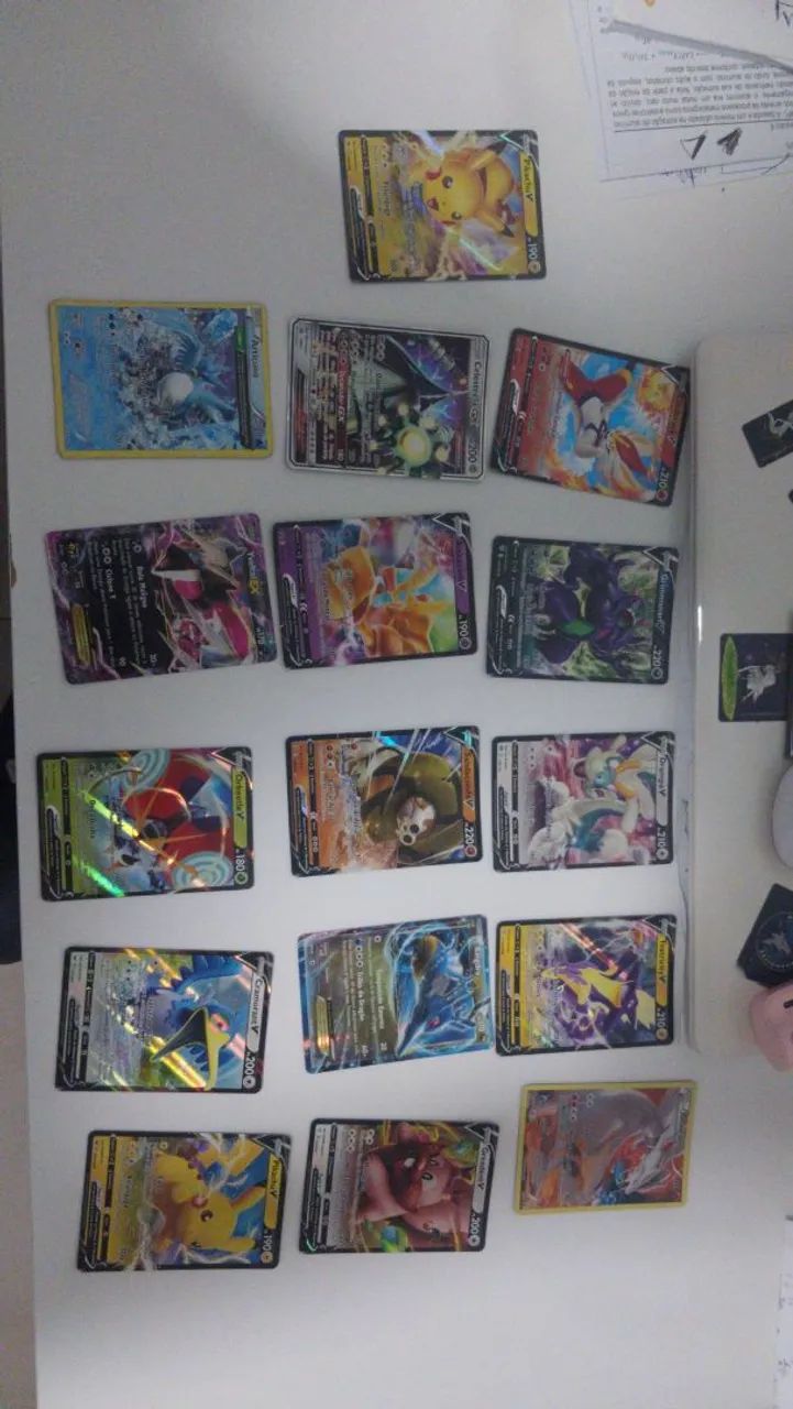 CARTAS POKEMON ORIGINAIS
