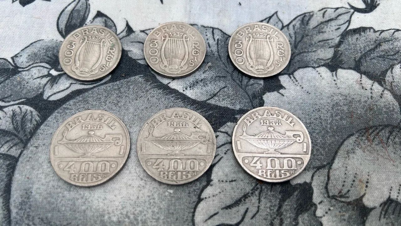 Moedas Antigas - Foto 3