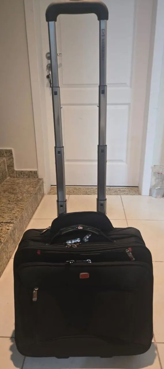 Bolsa Executiva Italiana com rodinhas