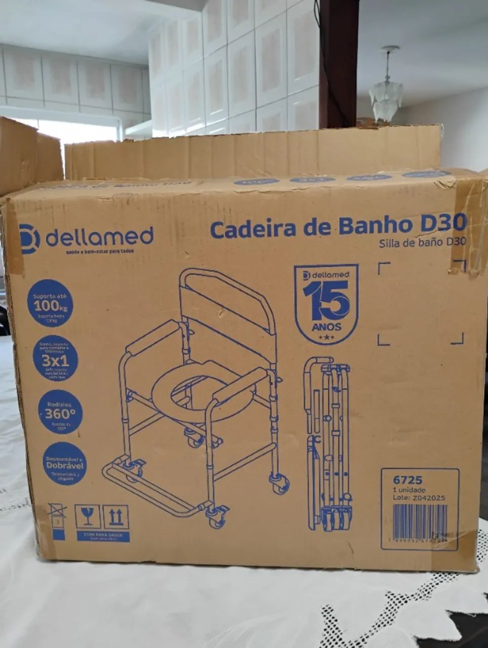 Cadeira de banho seminova  - Foto 3