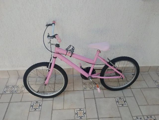 Bicicleta infantil Aro 20 Rosa - Foto 3
