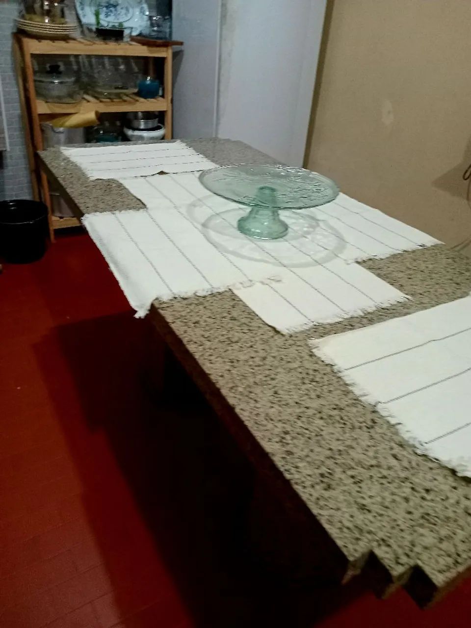 MESA TODA DE MARMORE 4 LUGARES.. 1.75× 75 - Foto 4