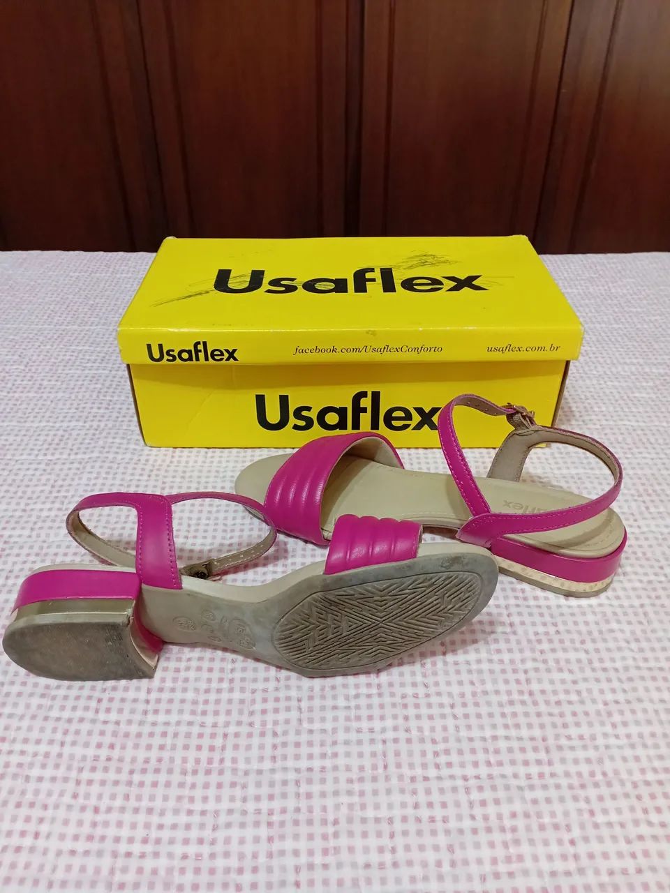 Sandália Usaflex em perfeito estado - Foto 5