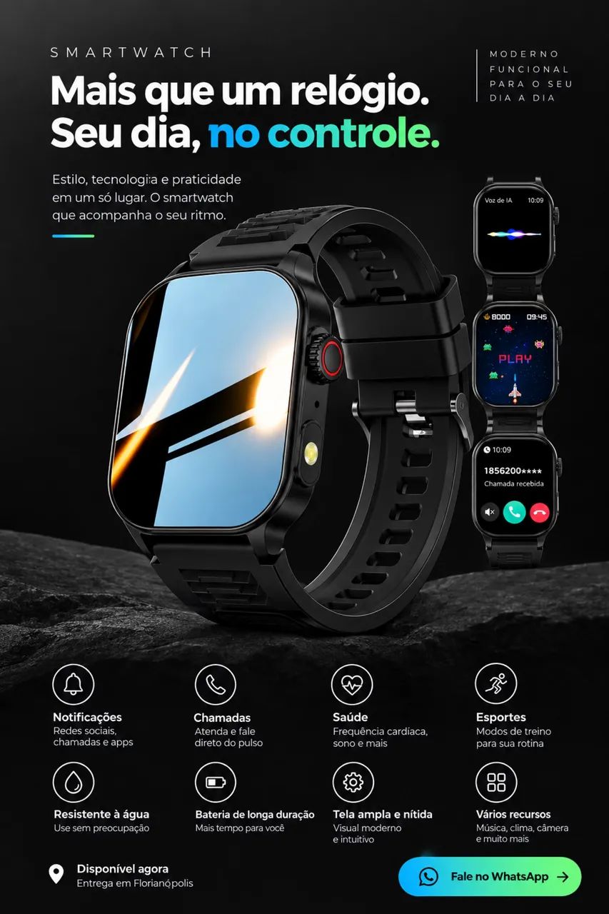 Smartwatch Inteligente - Foto 2