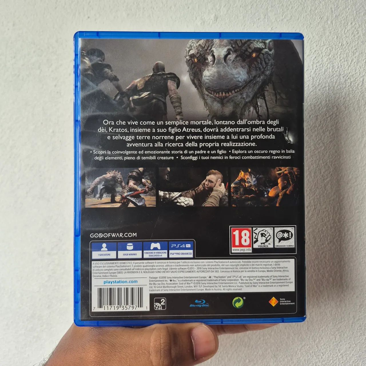God Of War Playstation 4/5 - Impecável  - Foto 3