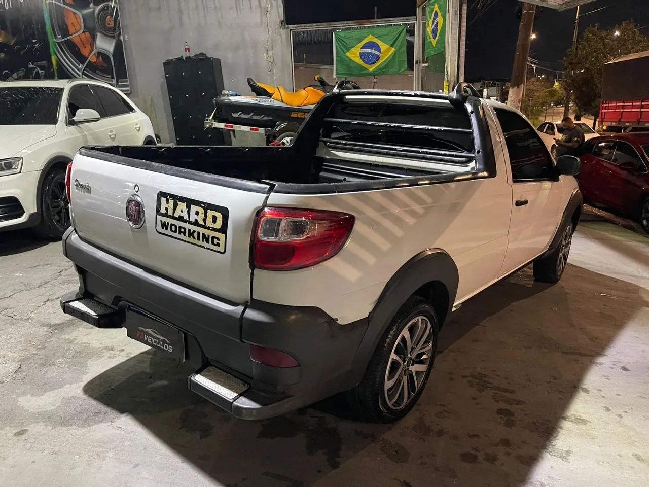 Fiat Strada Working Hard 1.4 Fire Flex 8V CS 2019 - Foto 4