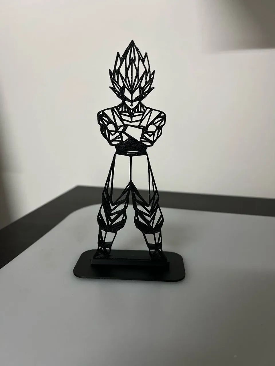 Peça geometrica 3d vegeta, zoro, megaman - Foto 5
