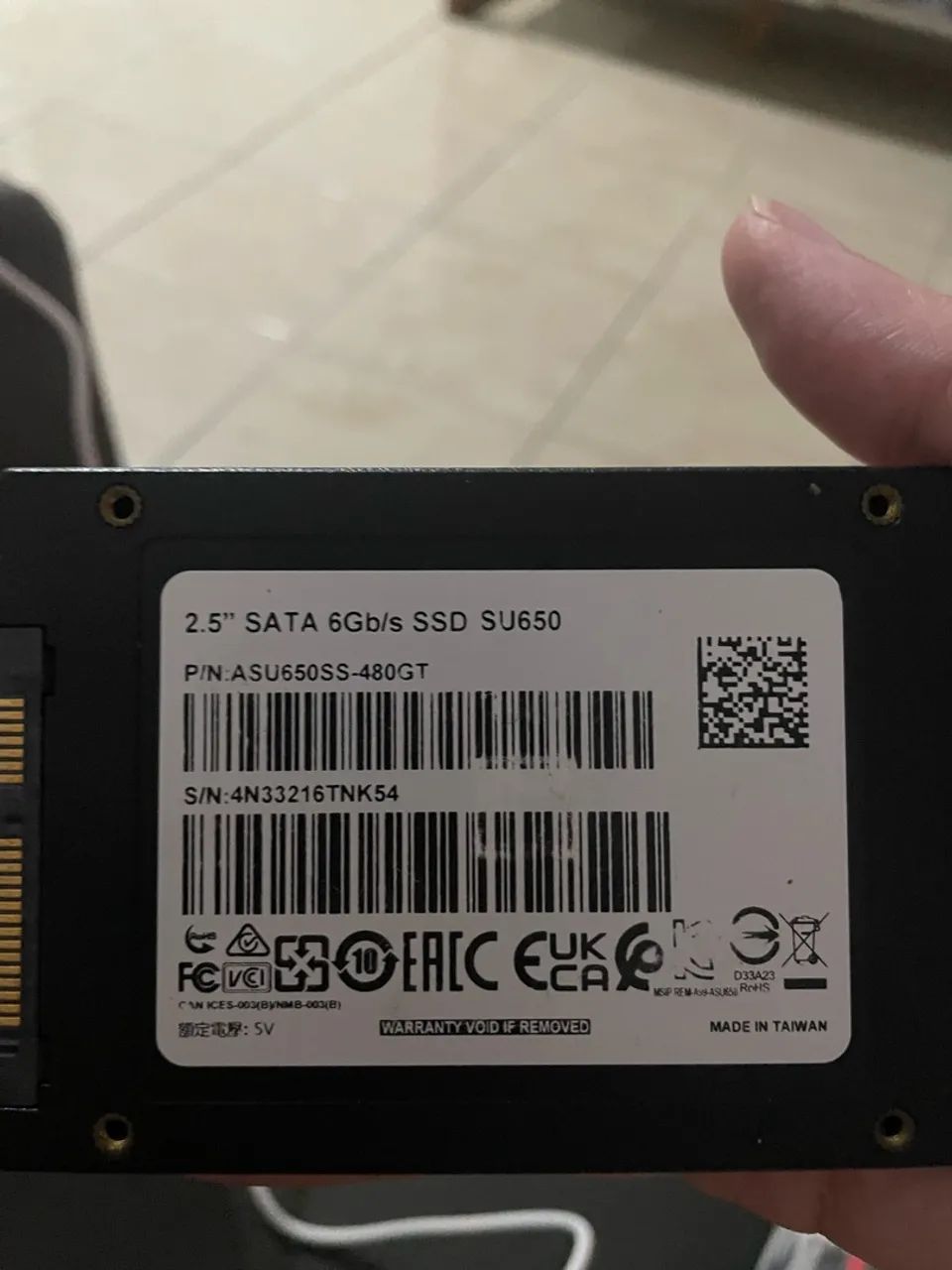 Ssd adata 480 gb - Foto 2