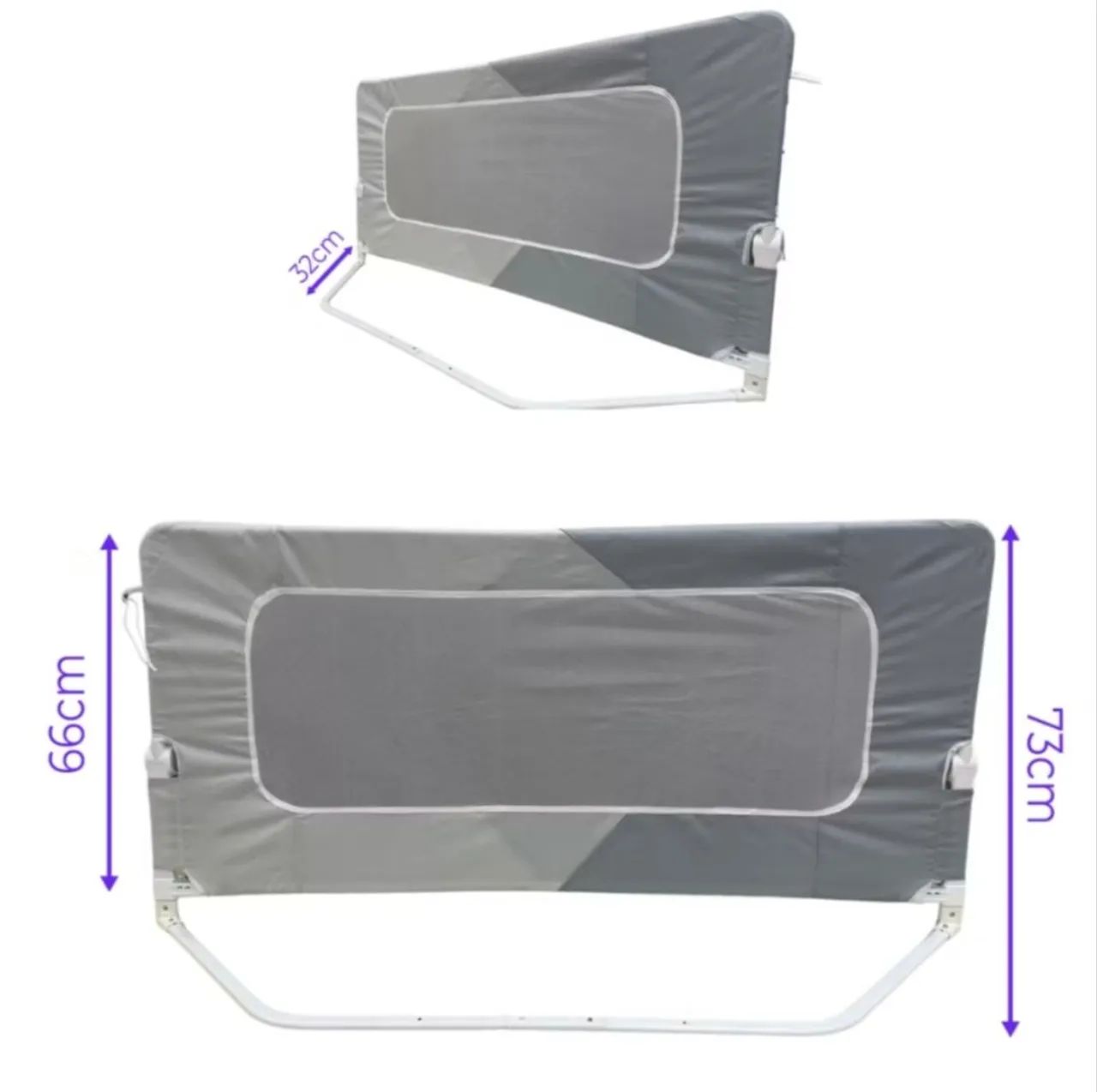 Grade de cama de proteção infantil 