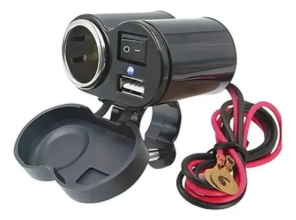 Carregador P/celular Motocicleta Dc 12-45v Cs-10 - Foto 3