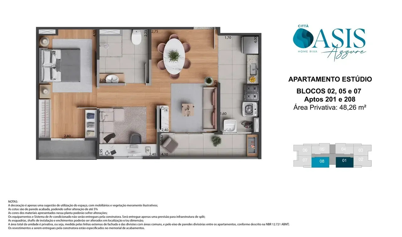 PLANTA 48m²