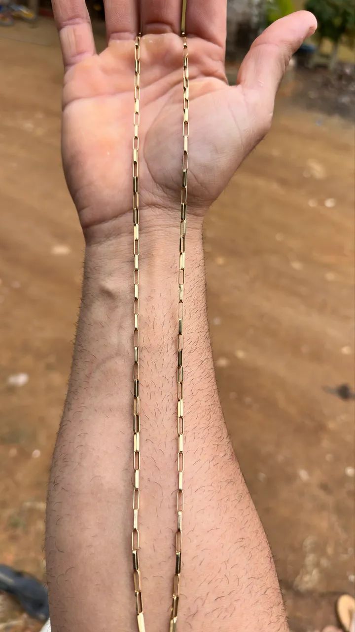 Cordão de ouro 18k - Foto 3