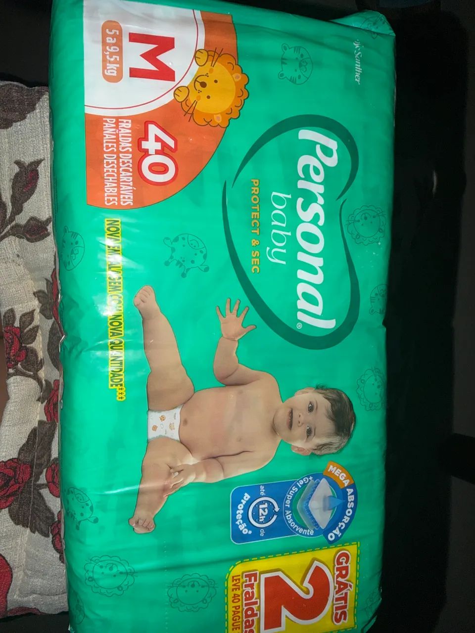Fraldas de bebê 2 pacote 