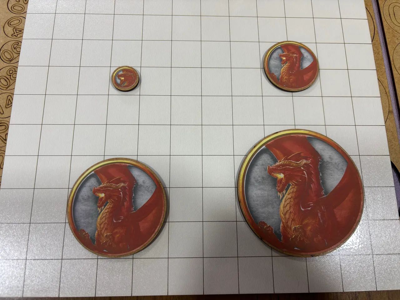 D&D Grid de batalha Dungeons & dragons - Foto 3