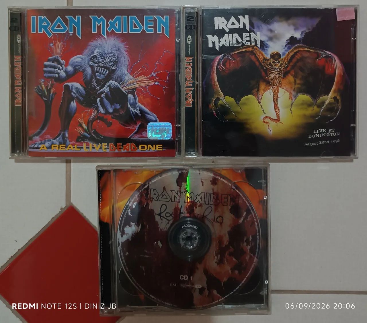 Lote Iron Maiden - Foto 2